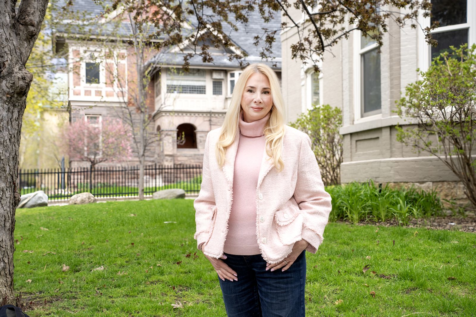 Karina Lemke in her University–Rosedale neighbourhood